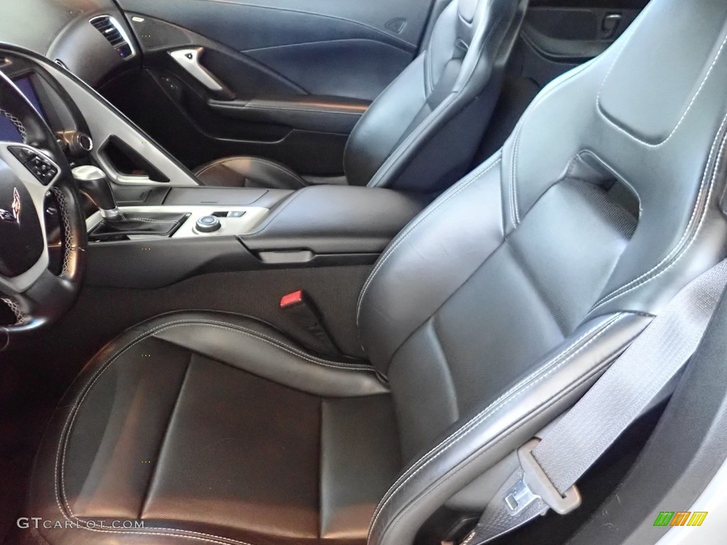 2014 Corvette Stingray Coupe Z51 - Blade Silver Metallic / Jet Black photo #21
