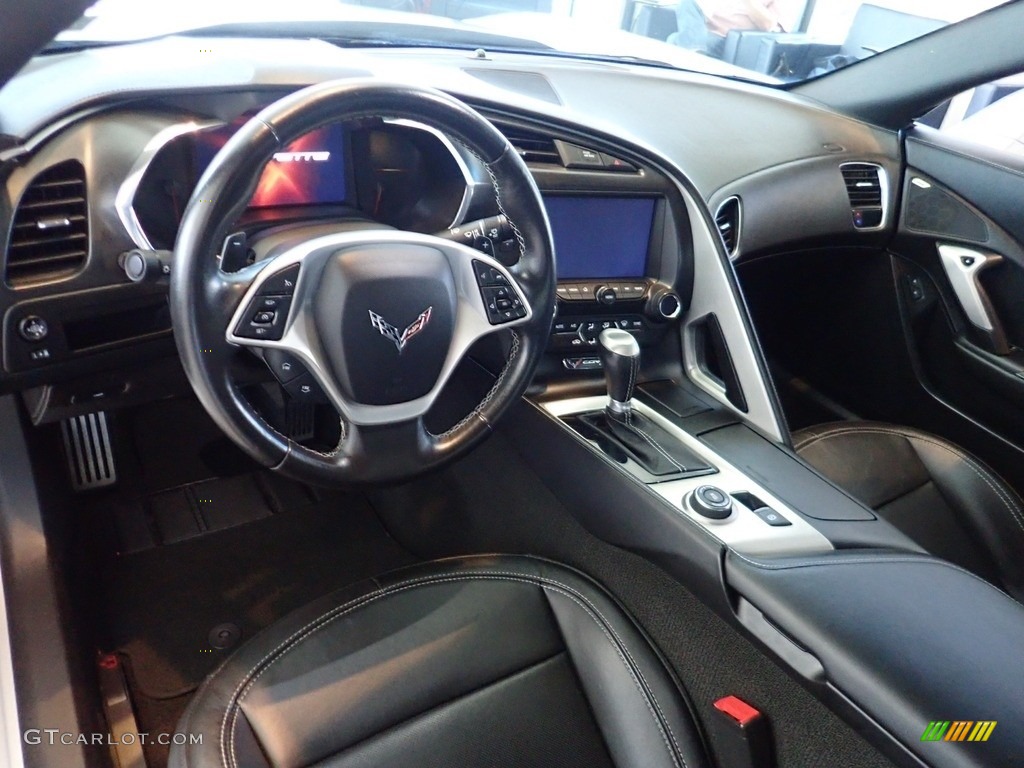 2014 Corvette Stingray Coupe Z51 - Blade Silver Metallic / Jet Black photo #22