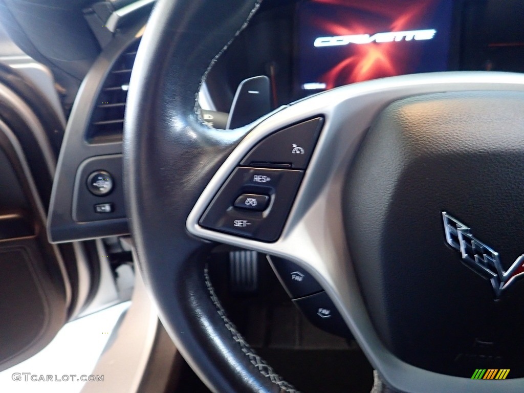 2014 Corvette Stingray Coupe Z51 - Blade Silver Metallic / Jet Black photo #26