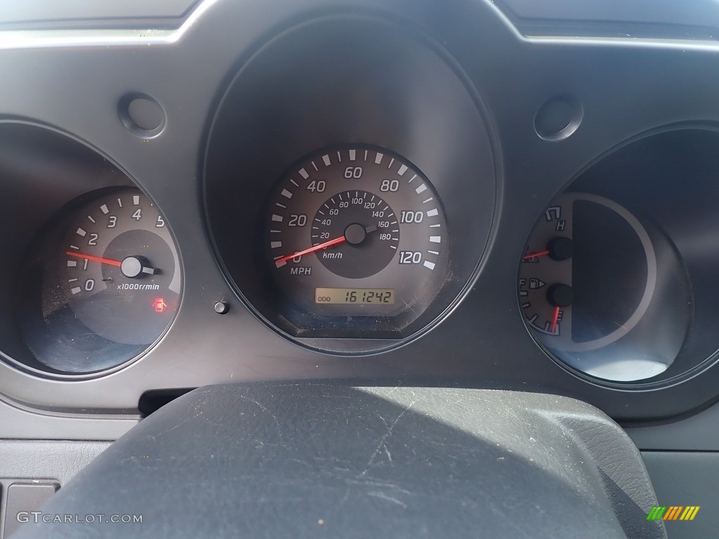 2003 Nissan Frontier XE V6 King Cab 4x4 Gauges Photo #141893530