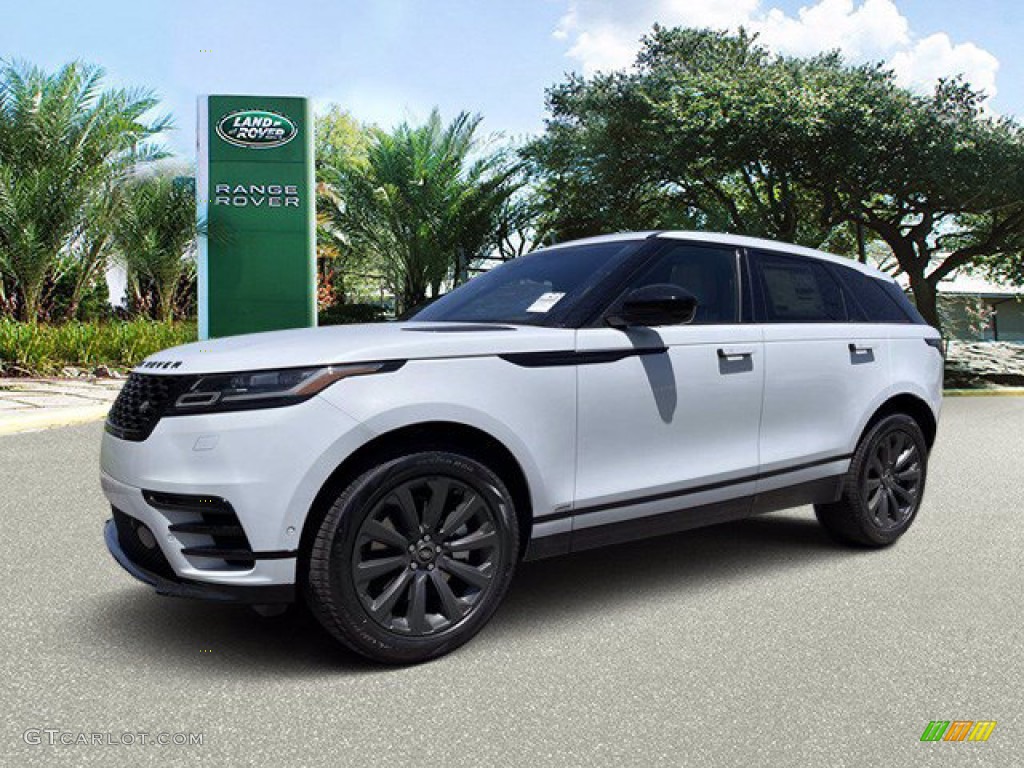 2021 Range Rover Velar R-Dynamic S - Yulong White Metallic / Light Oyster/Ebony photo #1
