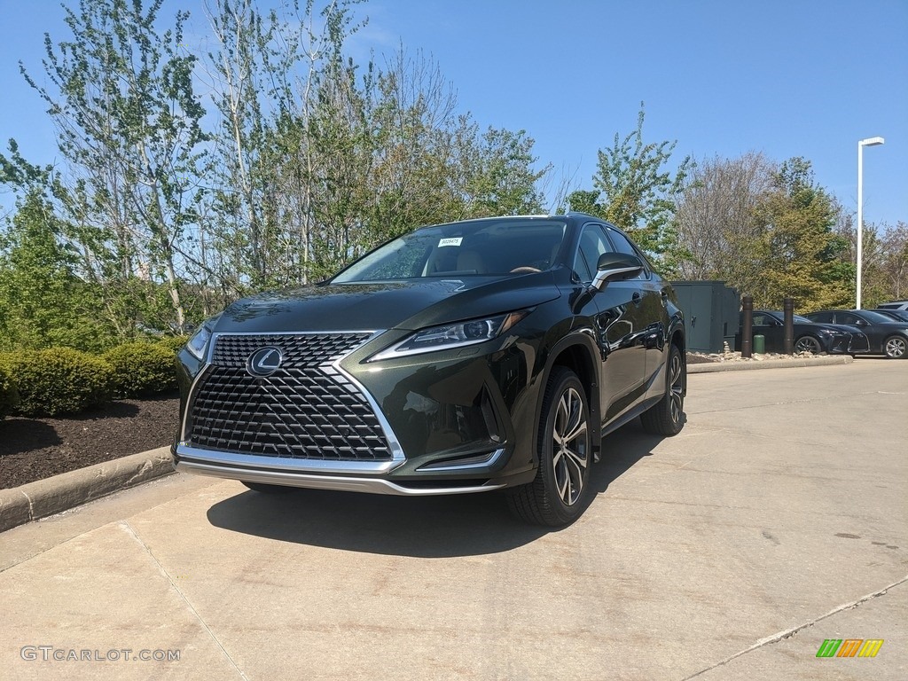 2021 RX 350 AWD - Nori Green Pearl / Parchment photo #1