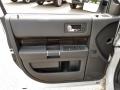 Charcoal Black 2018 Ford Flex SEL AWD Door Panel