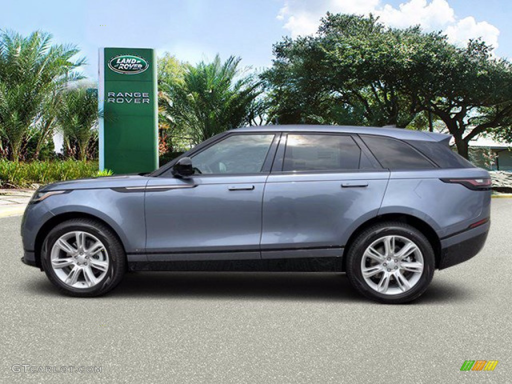 2021 Range Rover Velar R-Dynamic S - Byron Blue Metallic / Acorn photo #6
