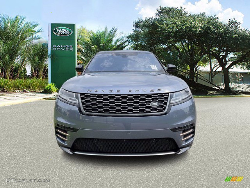 2021 Range Rover Velar R-Dynamic S - Byron Blue Metallic / Acorn photo #8