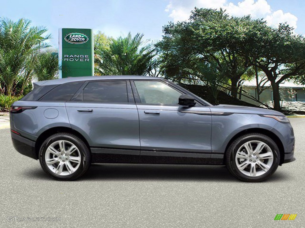 2021 Range Rover Velar R-Dynamic S - Byron Blue Metallic / Acorn photo #11