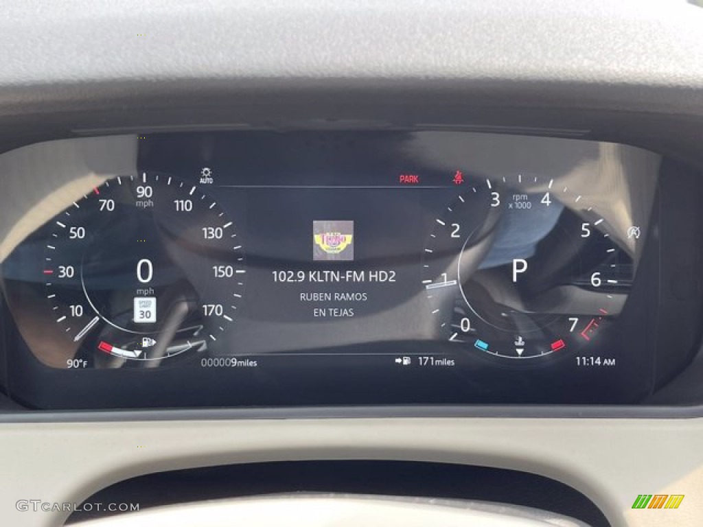 2021 Range Rover Velar R-Dynamic S - Byron Blue Metallic / Acorn photo #28