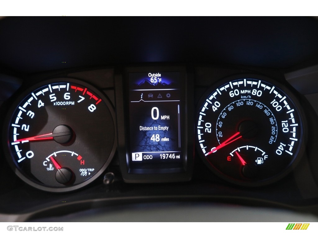 2019 Tacoma SR Double Cab 4x4 - Barcelona Red Metallic / Cement Gray photo #7