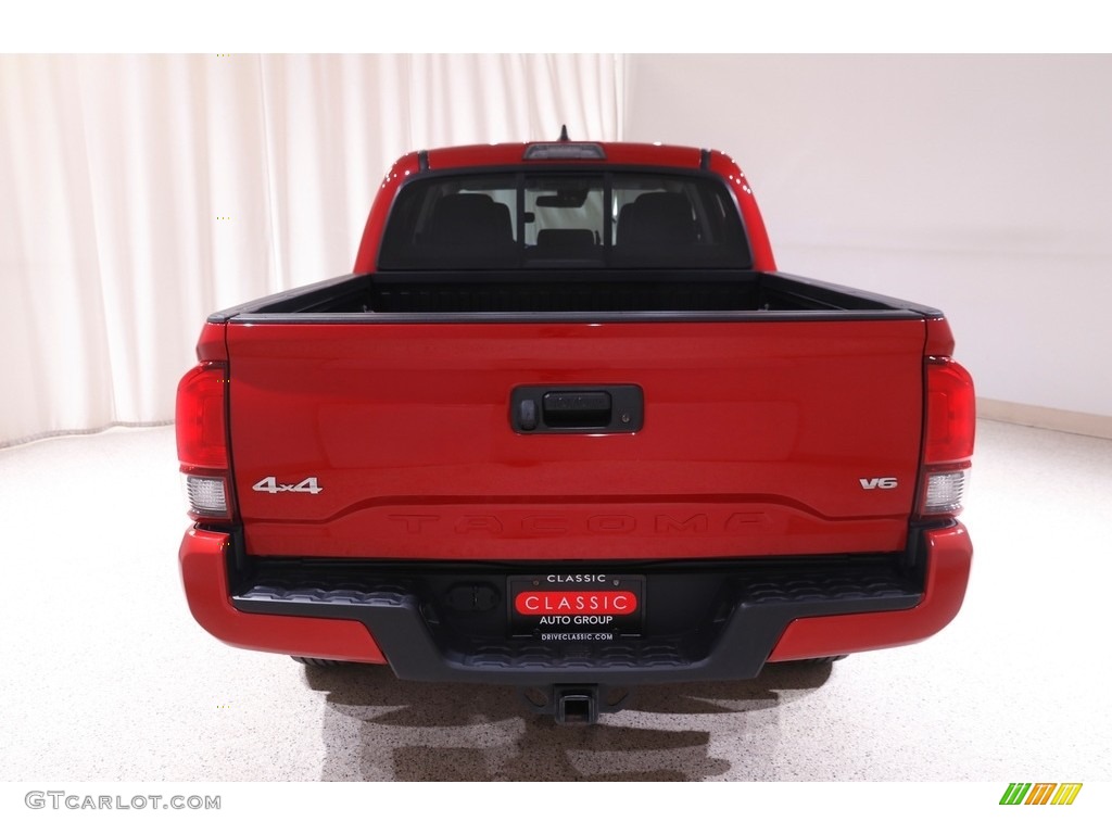 2019 Tacoma SR Double Cab 4x4 - Barcelona Red Metallic / Cement Gray photo #15