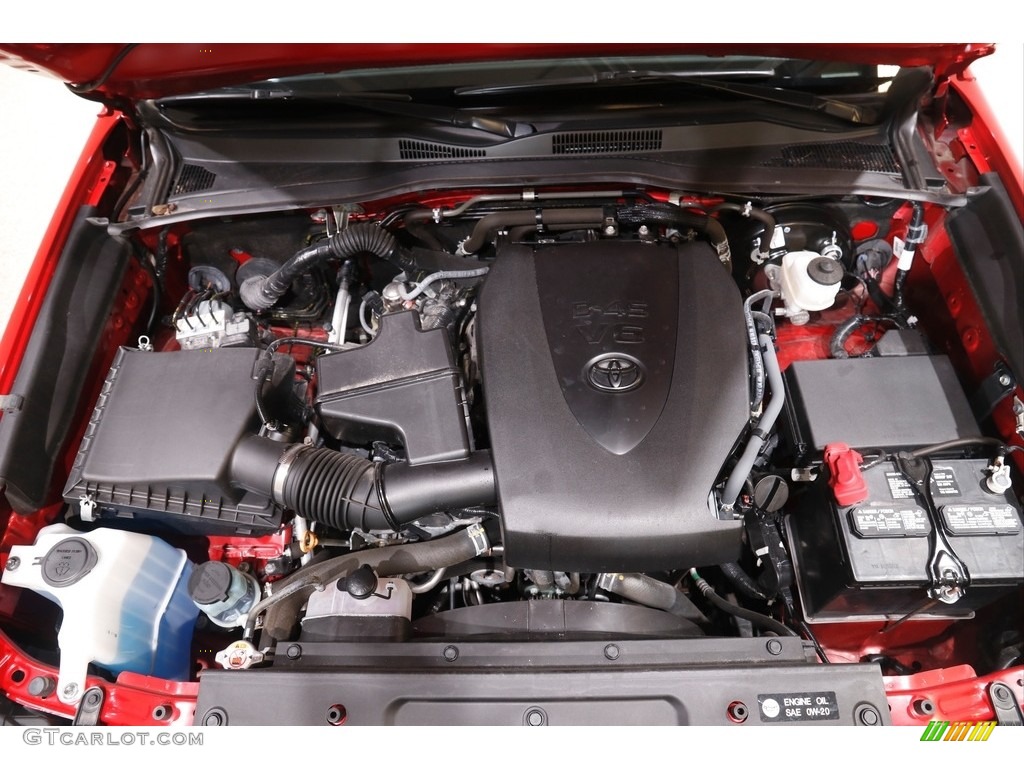 2019 Tacoma SR Double Cab 4x4 - Barcelona Red Metallic / Cement Gray photo #16