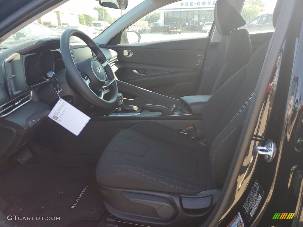 2021 Elantra SEL - Phantom Black / Black photo #4