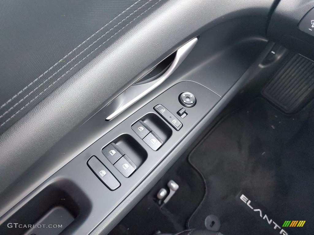 2021 Elantra SEL - Phantom Black / Black photo #14