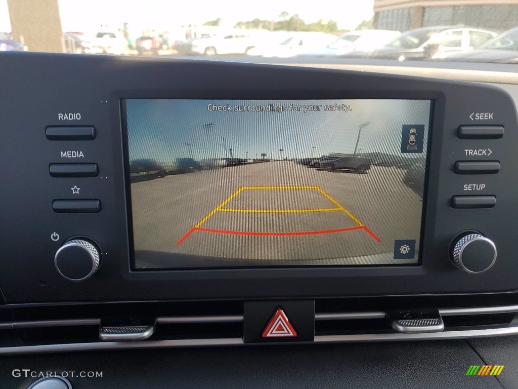 2021 Elantra SEL - Phantom Black / Black photo #20