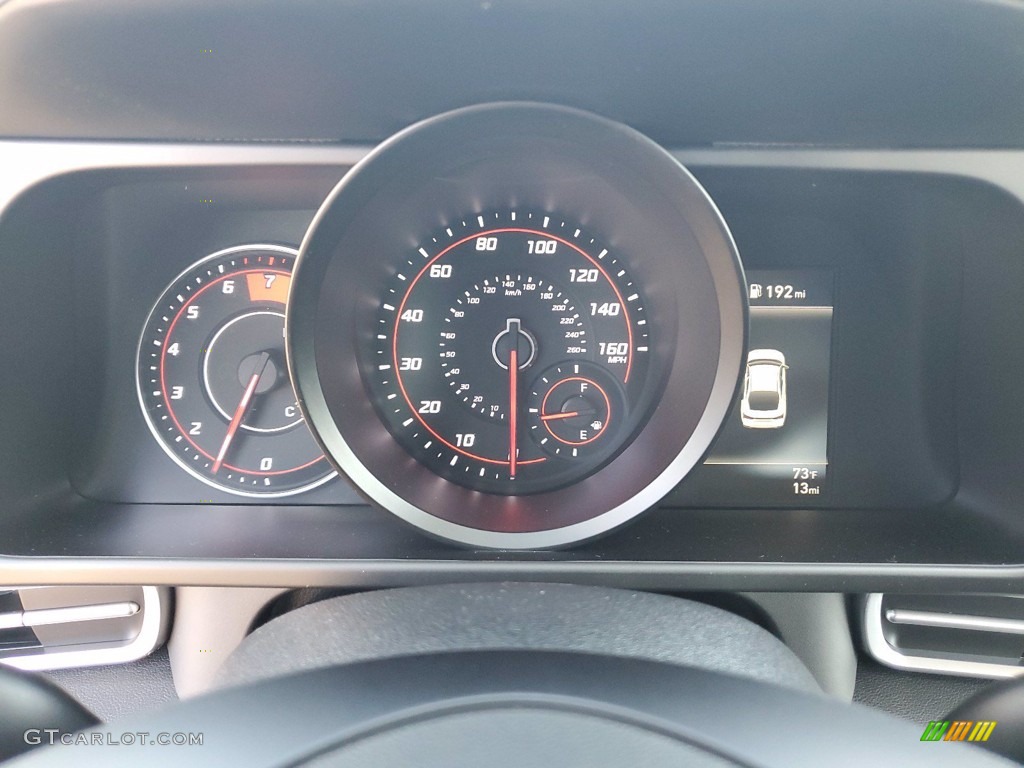2021 Elantra SEL - Phantom Black / Black photo #24