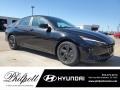 2021 Phantom Black Hyundai Elantra SEL  photo #1