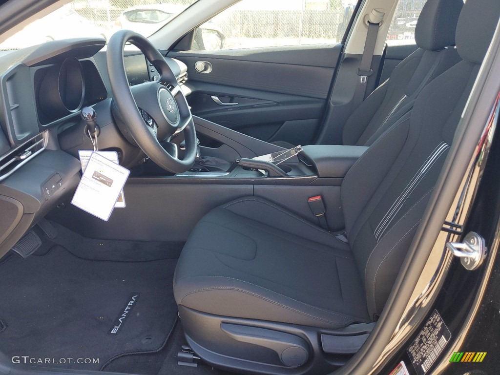 2021 Elantra SEL - Phantom Black / Black photo #4