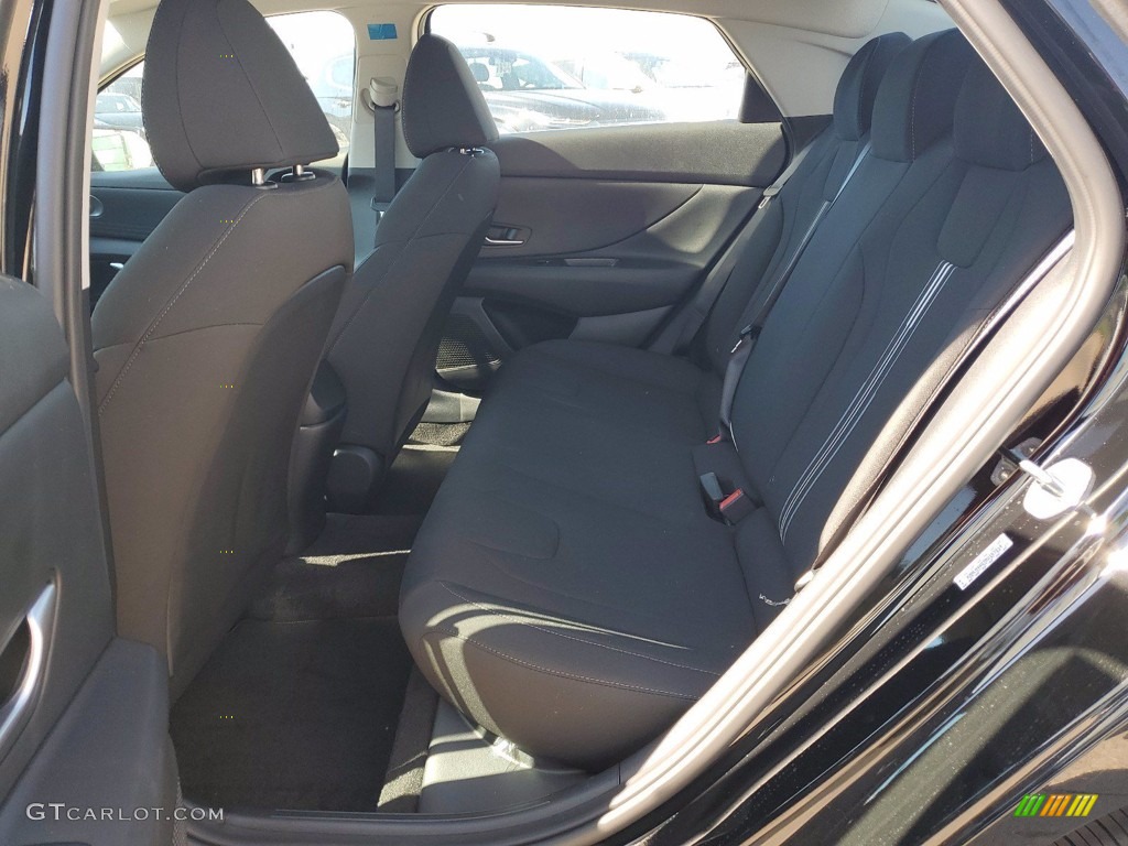 2021 Elantra SEL - Phantom Black / Black photo #6