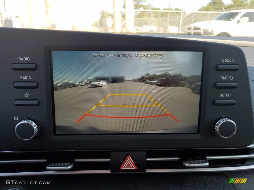 2021 Elantra SEL - Phantom Black / Black photo #20