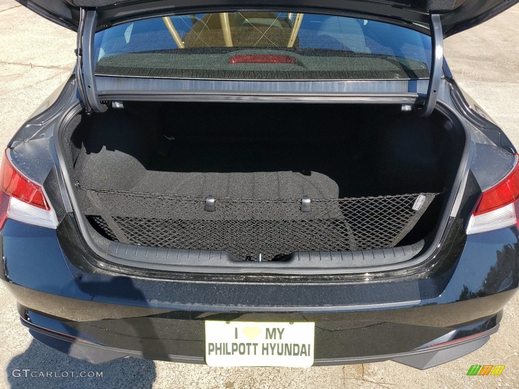 2021 Elantra SEL - Phantom Black / Black photo #21