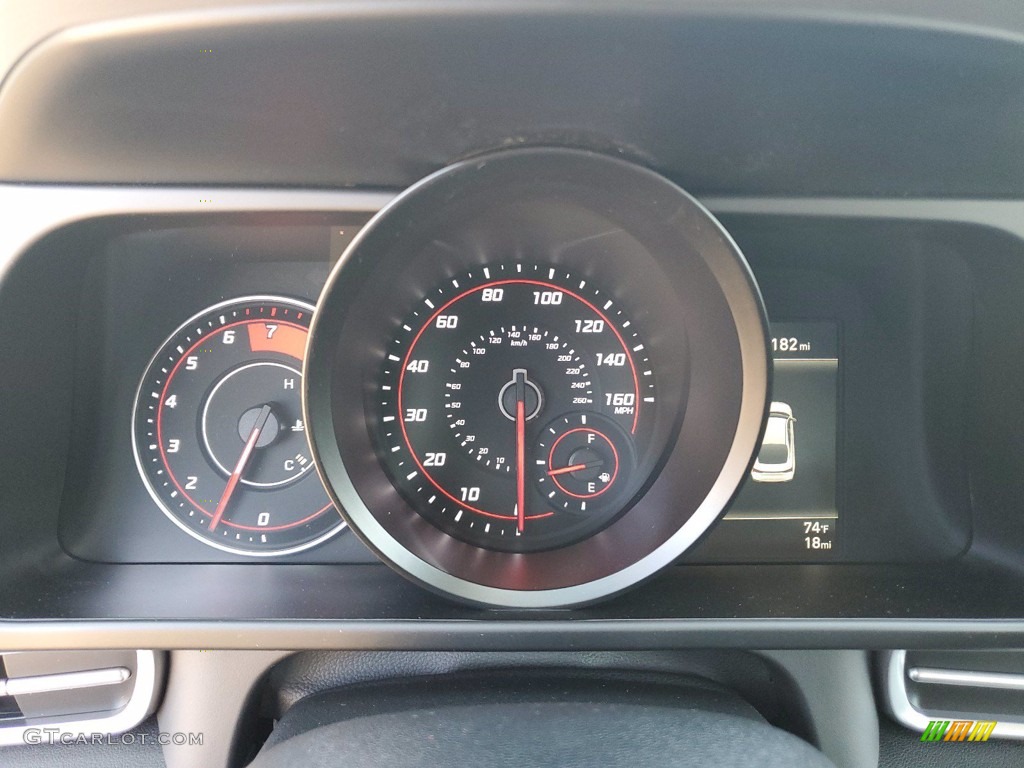2021 Elantra SEL - Phantom Black / Black photo #24