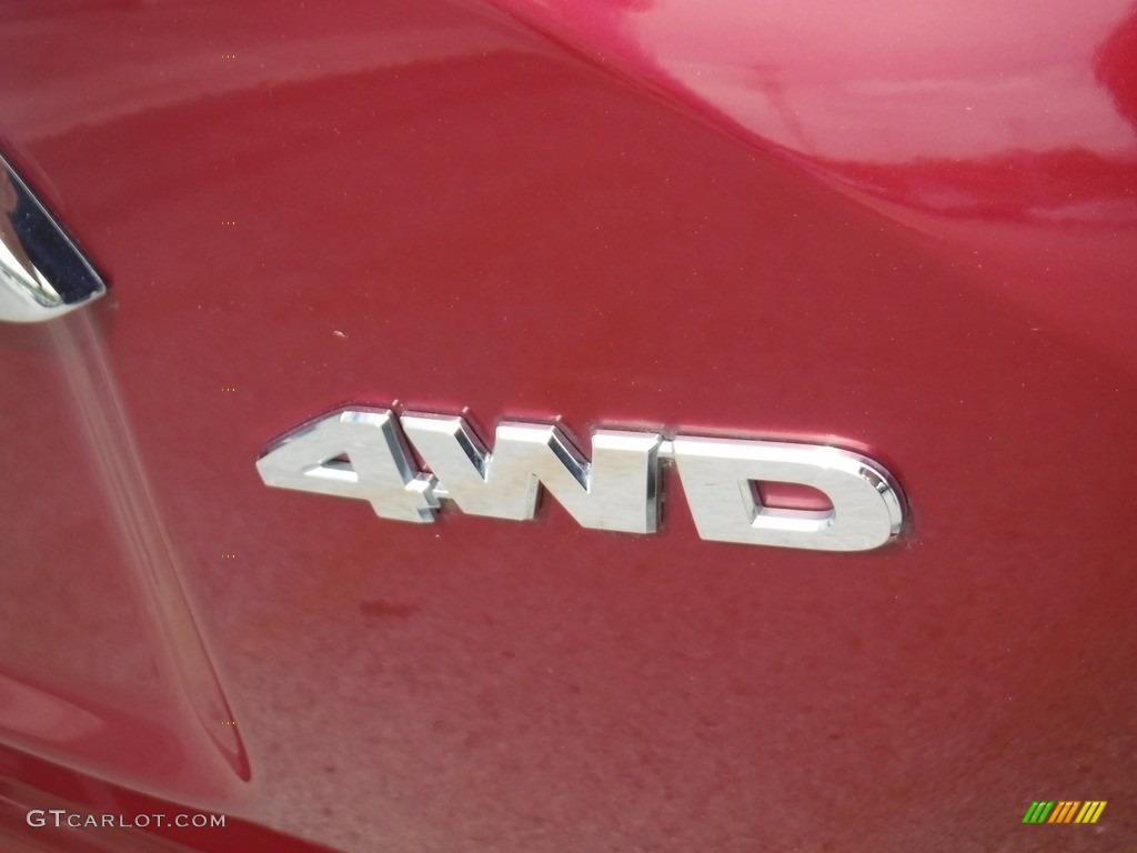 2010 CR-V EX AWD - Tango Red Pearl / Gray photo #10