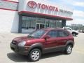 2005 Mesa Red Hyundai Tucson GLS V6 4WD  photo #1