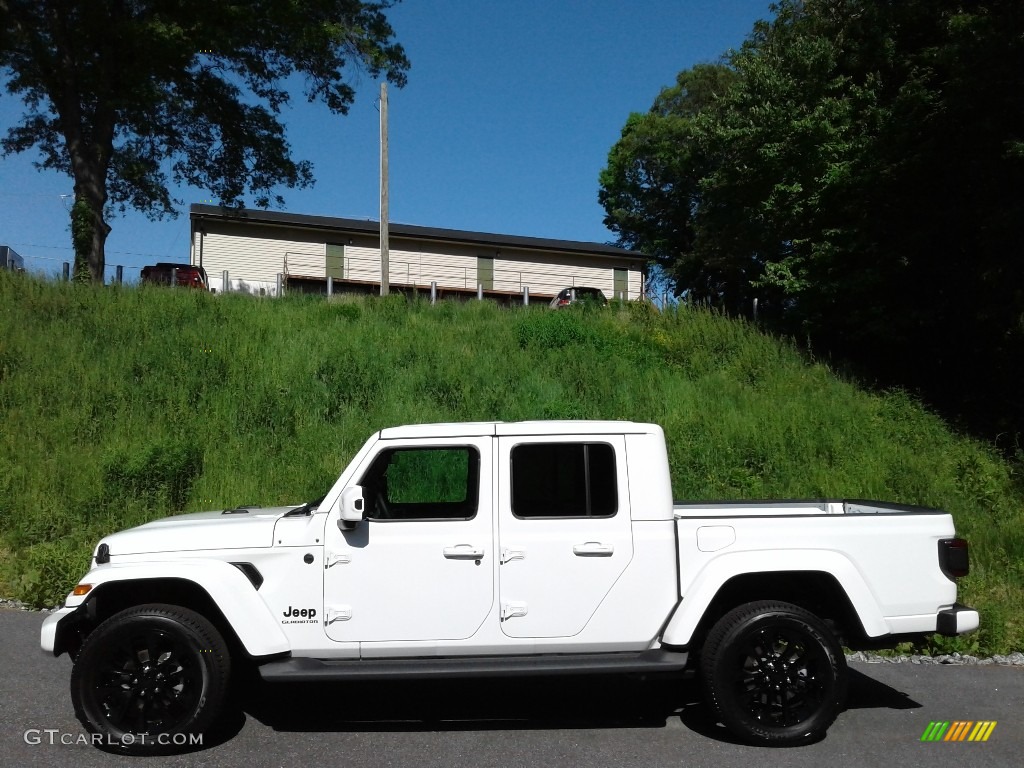 2021 Gladiator High Altitude 4x4 - Bright White / Black photo #1