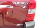 2005 Mesa Red Hyundai Tucson GLS V6 4WD  photo #6