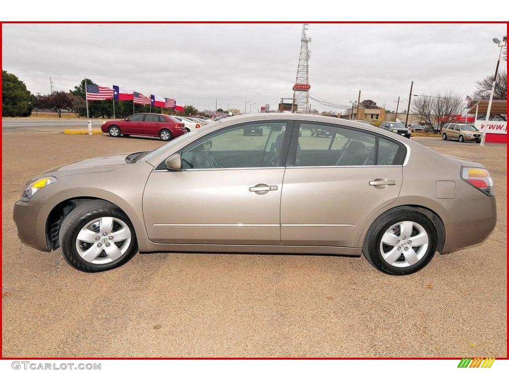 2008 Altima 2.5 S - Pebble Beach Metallic / Charcoal photo #2