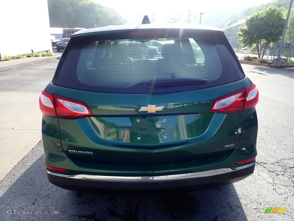 2018 Equinox LS AWD - Ivy Metallic / Medium Ash Gray photo #3
