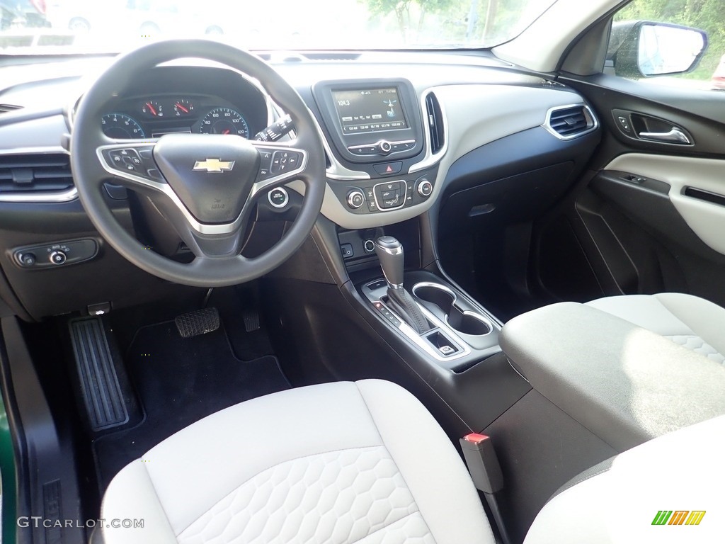 2018 Equinox LS AWD - Ivy Metallic / Medium Ash Gray photo #18
