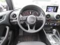 Black 2020 Audi A3 2.0 S Line Premium quattro Steering Wheel