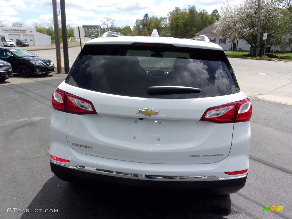 2021 Equinox Premier AWD - Summit White / Medium Ash Gray photo #4