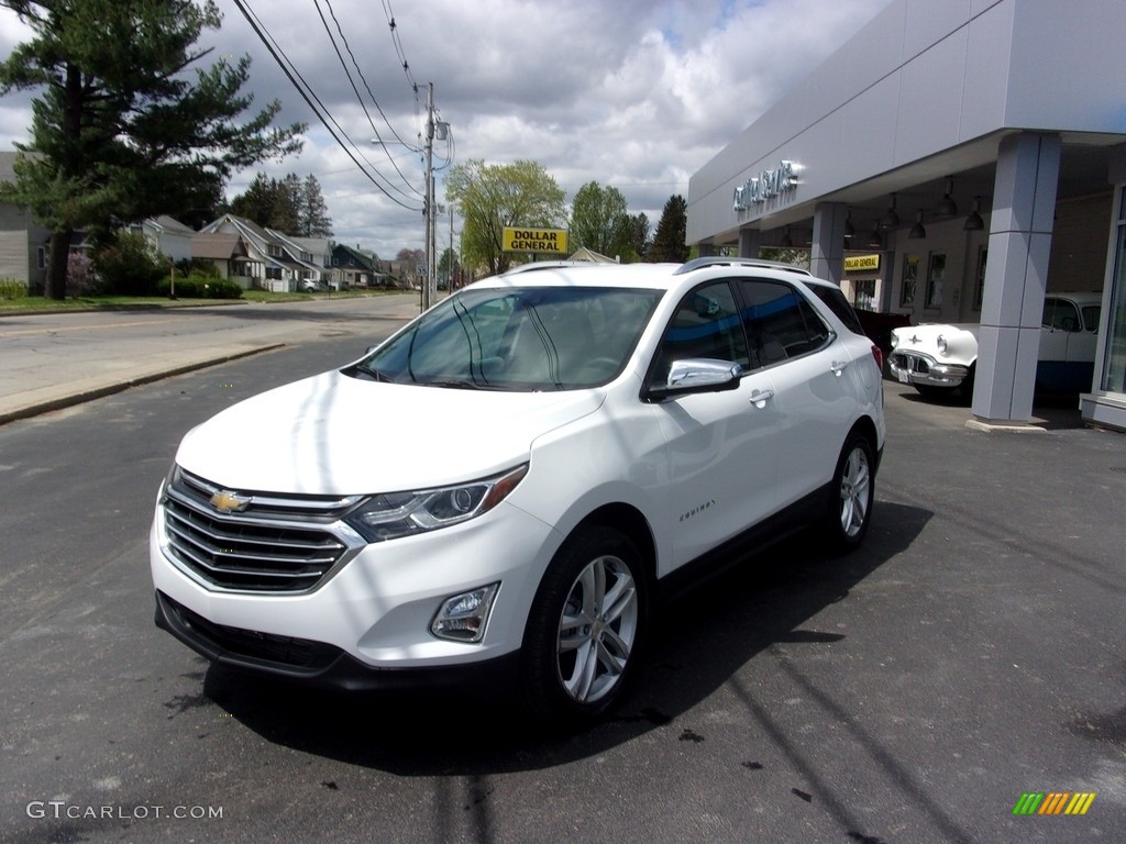 2021 Equinox Premier AWD - Summit White / Medium Ash Gray photo #7