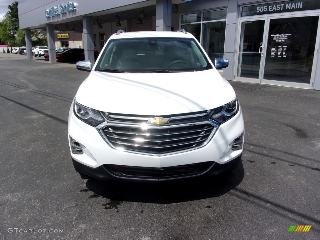 2021 Equinox Premier AWD - Summit White / Medium Ash Gray photo #8