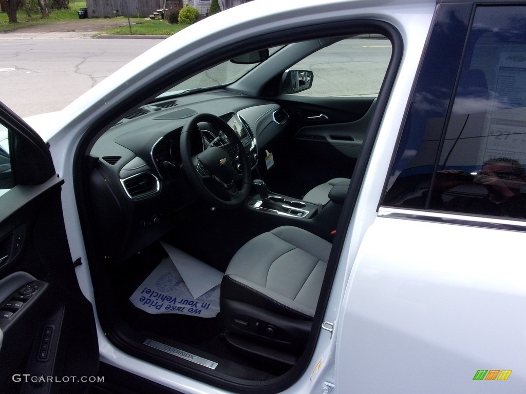 2021 Equinox Premier AWD - Summit White / Medium Ash Gray photo #12