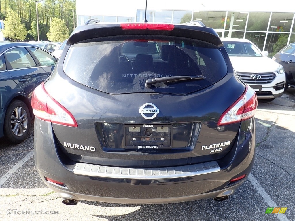2012 Murano LE AWD - Super Black / Black photo #3
