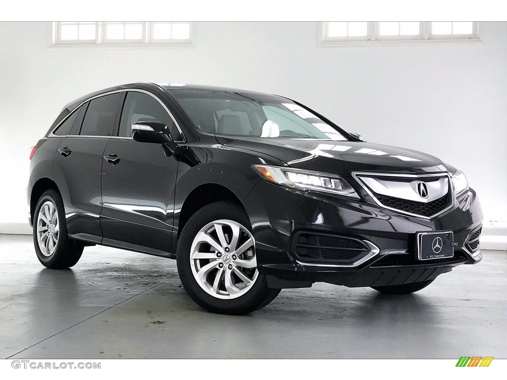 2018 RDX FWD Technology - Crystal Black Pearl / Parchment photo #34