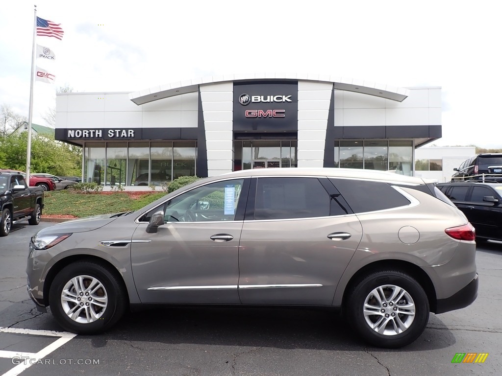 2018 Enclave Essence AWD - Pepperdust Metallic / Shale photo #1