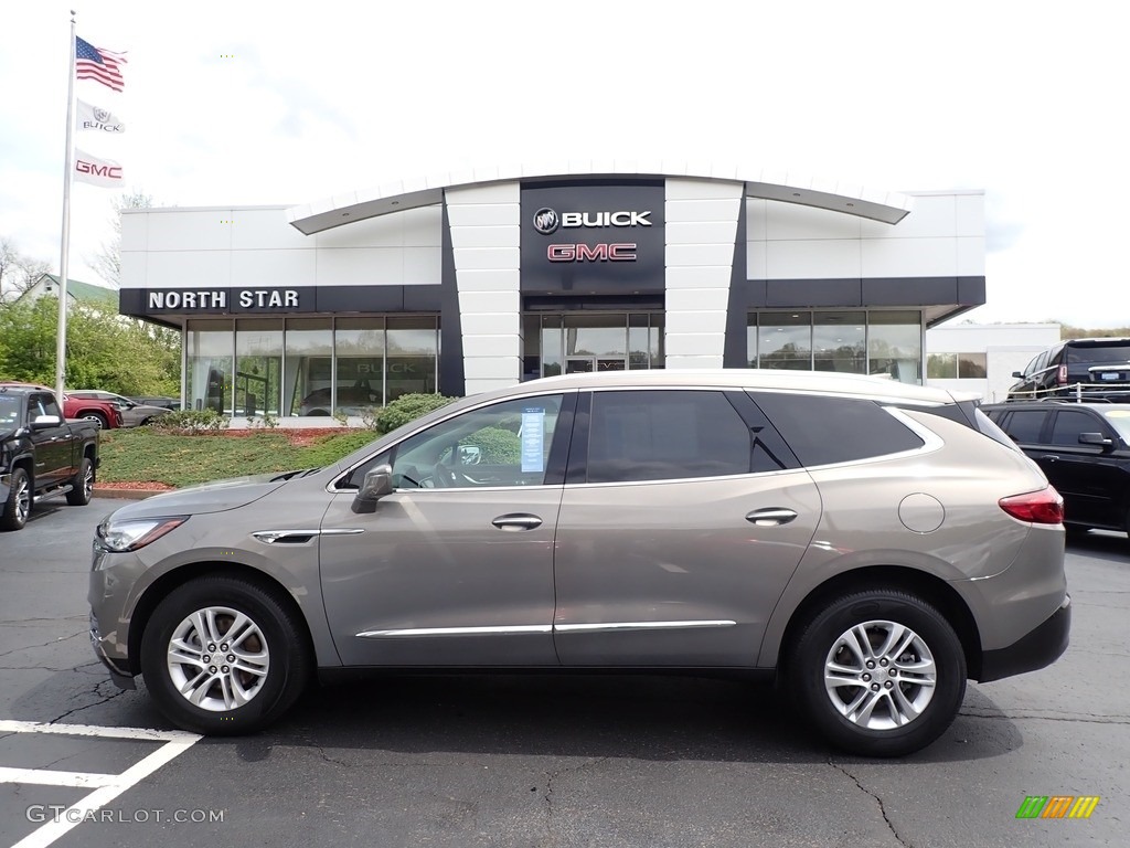 2018 Enclave Essence AWD - Pepperdust Metallic / Shale photo #14