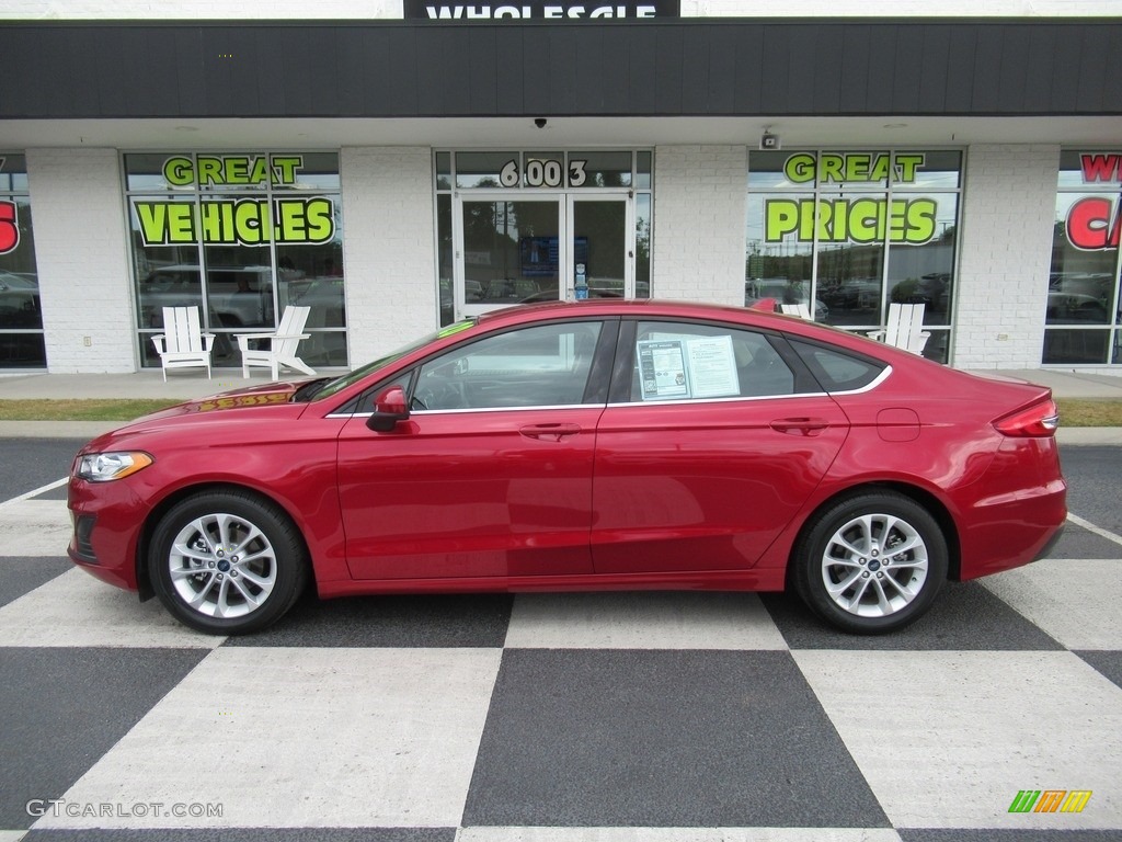2020 Fusion SE - Rapid Red / Ebony photo #1