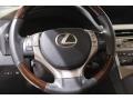 Saddle Tan 2014 Lexus RX 350 Steering Wheel