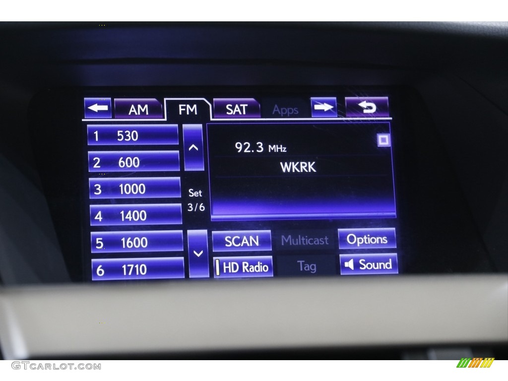 2014 Lexus RX 350 Audio System Photos
