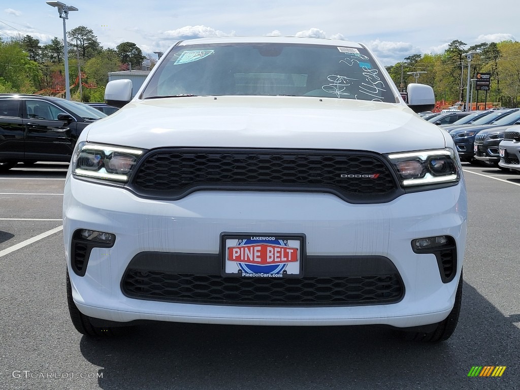 2021 Durango GT AWD - Vice White / Black photo #2