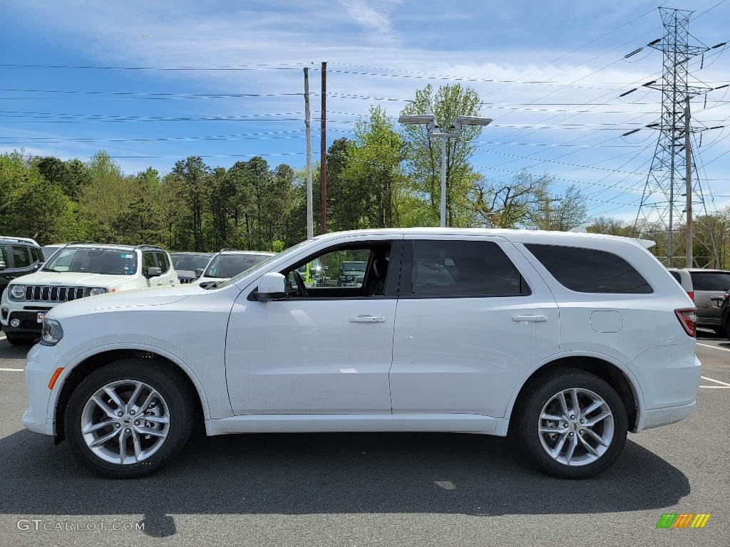 2021 Durango GT AWD - Vice White / Black photo #3