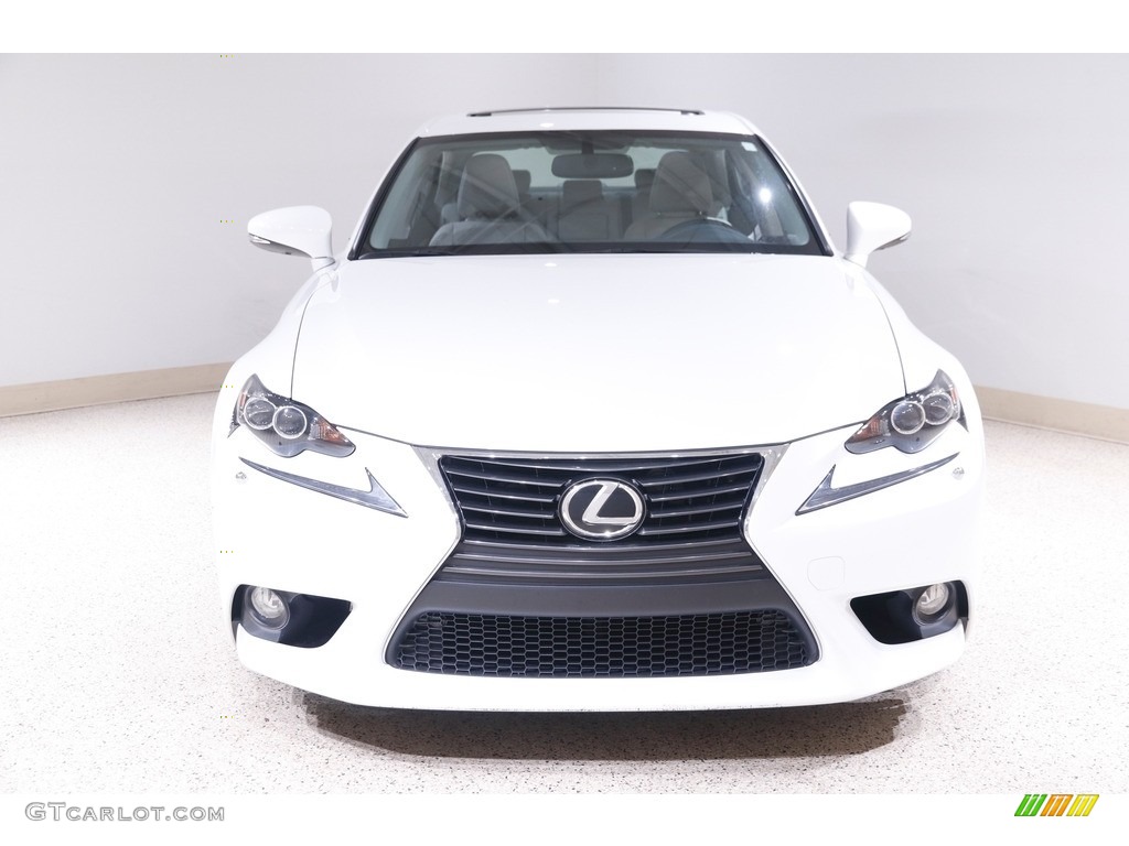 2014 IS 250 AWD - Starfire Pearl / Light Gray photo #2