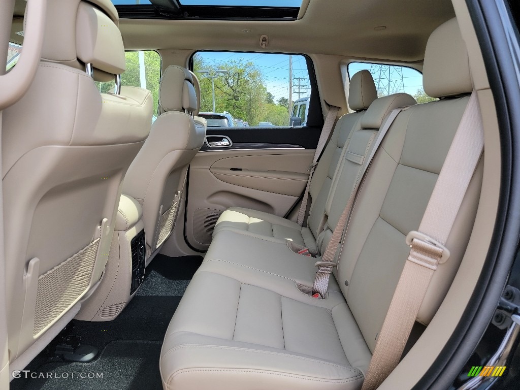 Light Frost Beige/Black Interior 2021 Jeep Grand Cherokee Limited 4x4 Photo #141904473