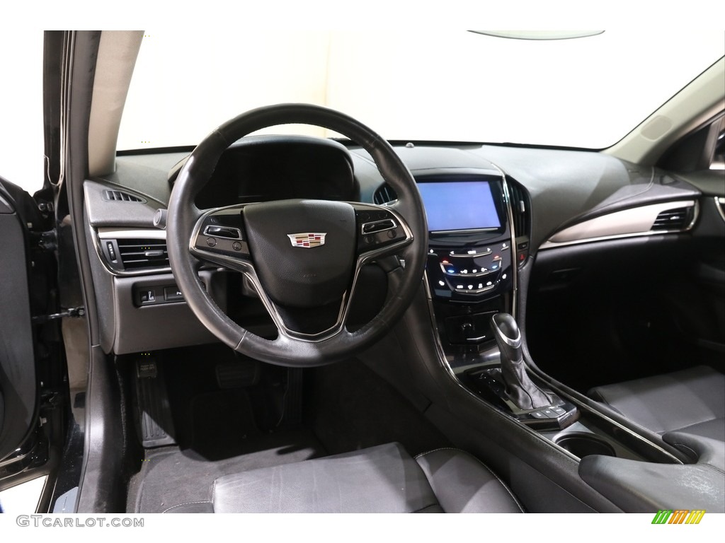 2016 Cadillac ATS 2.0T Luxury AWD Sedan Jet Black Dashboard Photo #141904932