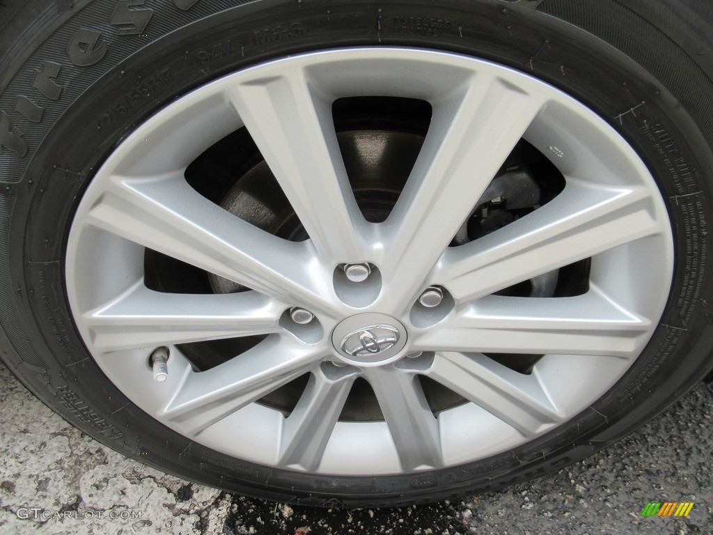 2013 Camry XLE - Clearwater Blue Metallic / Ivory photo #7