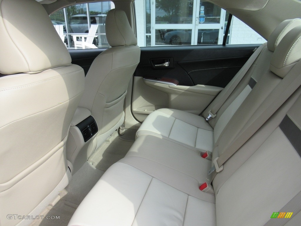 2013 Camry XLE - Clearwater Blue Metallic / Ivory photo #11